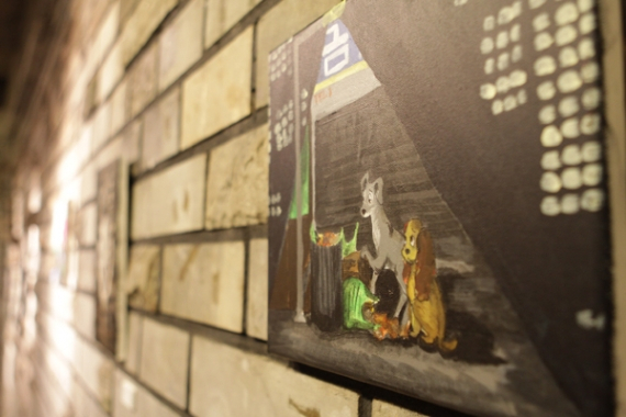 내 옆의 그림자들, 벽화 전시 열려...