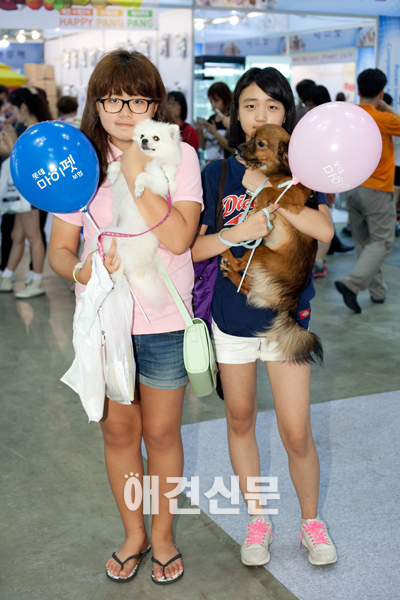 [포토]부산국제반려동물박람회, 동물들과 즐거운 시간