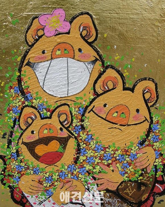 팝아티스트 한상윤 이번에도 유기견들을 위한 자선 전시에  참여,,