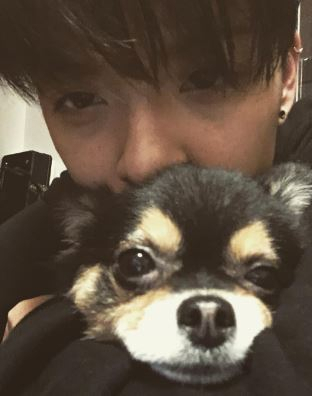 엠버 반려견 잭잭, "Happy Birthday"