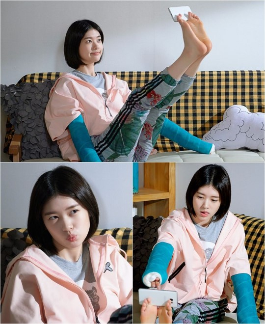 '발셀카 장인' 정소민, 세상에 이런 일이