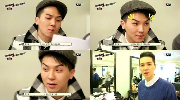 위너 송민호, 김우빈 패러디한 모습 '웃긴건가?'