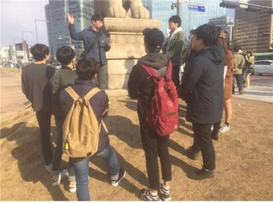 한국소상공인지원센터, 청년문화포럼 역사위원회 고궁답사프로젝트 함께하여