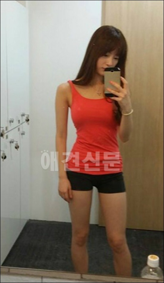 양정원, 탈의실 셀카 속 무보정 환상 S라인 돋보여 '그저 감탄할 수 밖에'