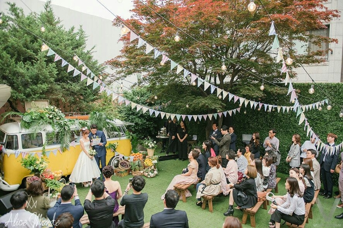 강남 하우스웨딩 앨리스몽드, 식대할인 행사실시