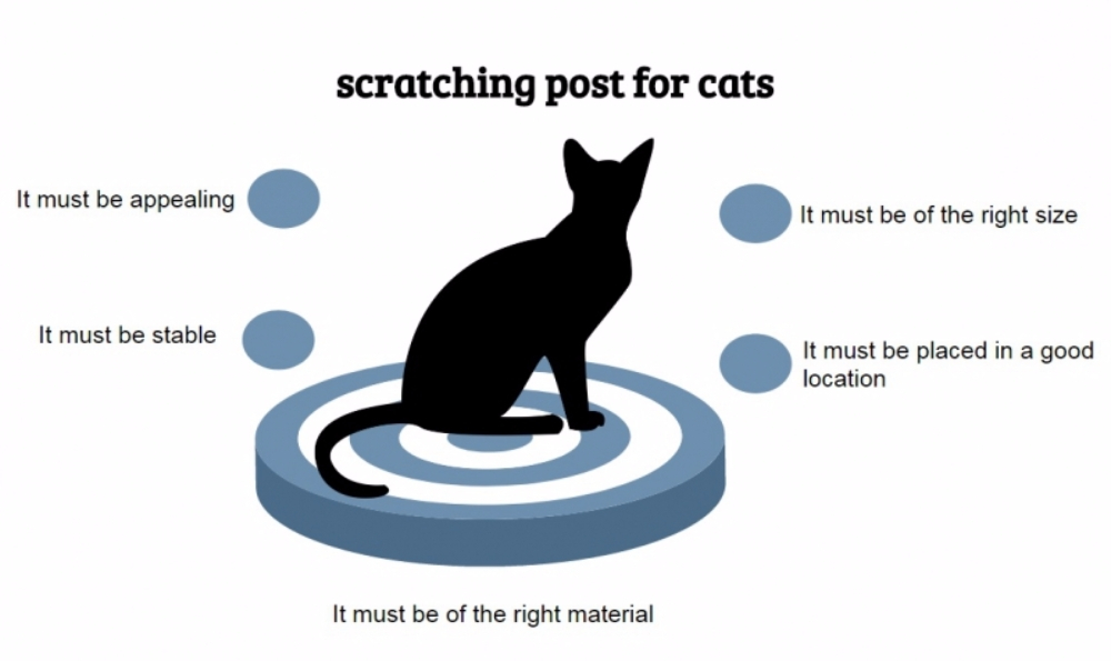 고양이의 필수품 스크래처