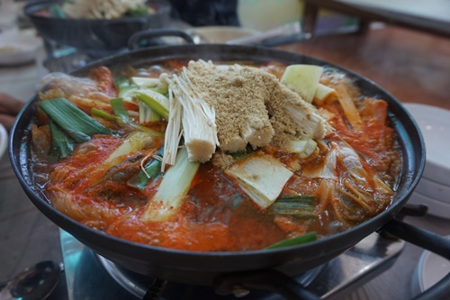 안면도의 향토음식 게국지, 안면도맛집 '시골밥상'