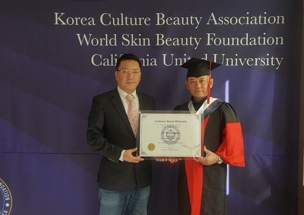 미국 CALIFORNIAUNITED UNIVERSITY 명예교수 및 책임교수 임명