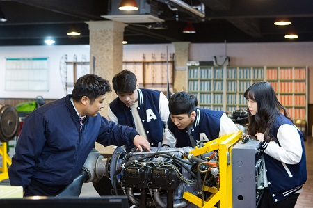 미래 직종 항공정비사 배출 교육기관, 한국에어텍항공직업전문학교