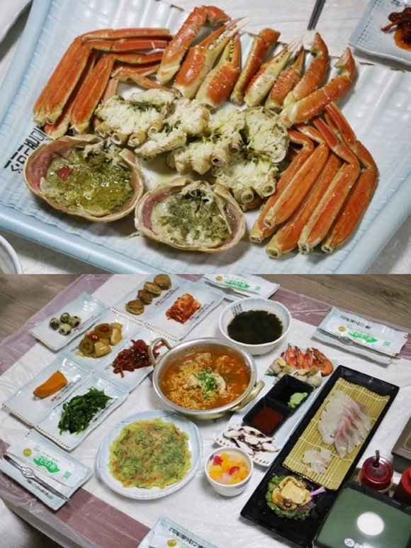 봄철 미식 여행, 최고급 킹크랩·대게 한상차림 '으뜸'...강릉 맛집 탐방 '대영유통'