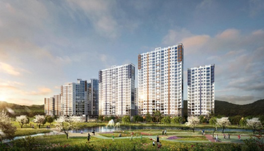 6월, '라송산업 센트럴카운티' 5차, 756세대 분양 시작