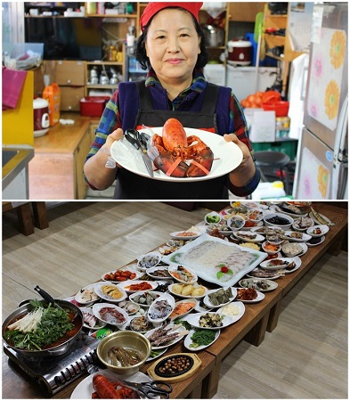 인천 연안부두 맛집 '호남6호이모네횟집', 60첩용궁수라상 선보여