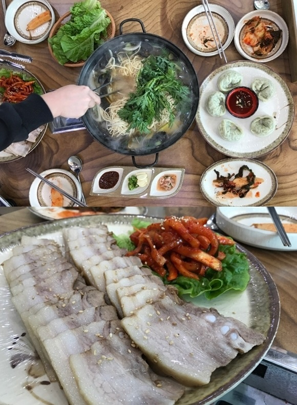 봄 향기 가득한 안면도, 여행의 피로는 칼국수 맛집에서 달랜다...'전통딴뚝칼국수' 탐방