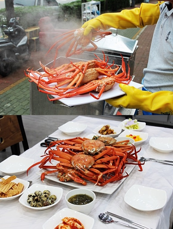 산지 직송 제철 홍게를 무한리필...인천 간석동 맛집 탐방 '주문진붉은대게무한리필'