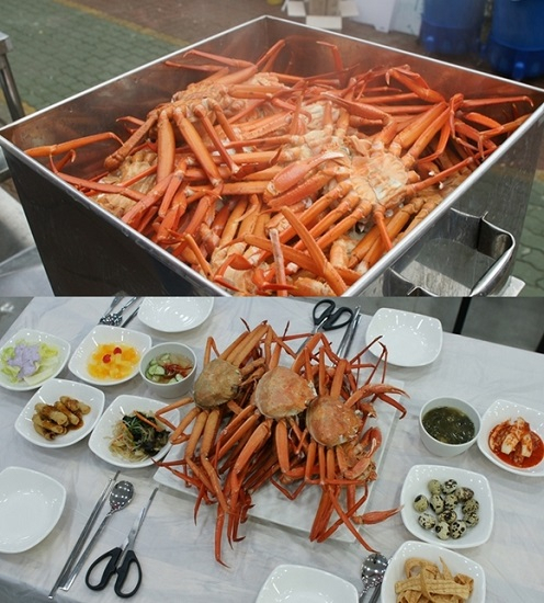 인천 간석동 맛집 '주문진붉은대게무한리필', 산지에서 직송한 홍게찜 무한리필로 제공