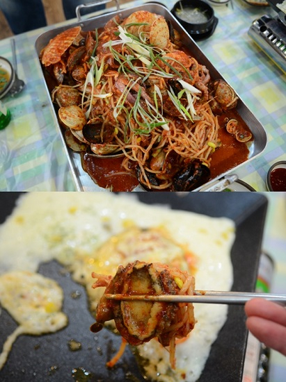 여행객들이 즐겨찾는 부산 광안리 맛집 '찜했어조개'