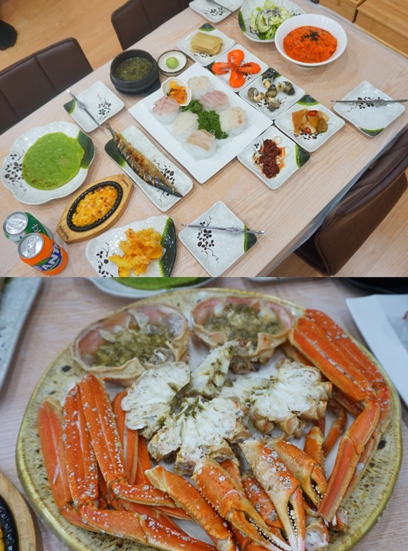 A급 대게를 가성비로 즐긴다...춘천 맛집 '게먹고회먹고'