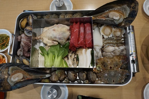 강화도 맛집 '강화댁'에서 여행 후 즐기는 '육해공 철판'