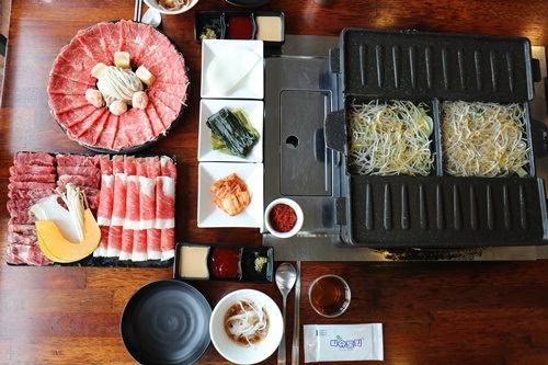 부산 광안리 맛집, 튼튼식당'에서 바다보며 샤브샤브와 구이까지