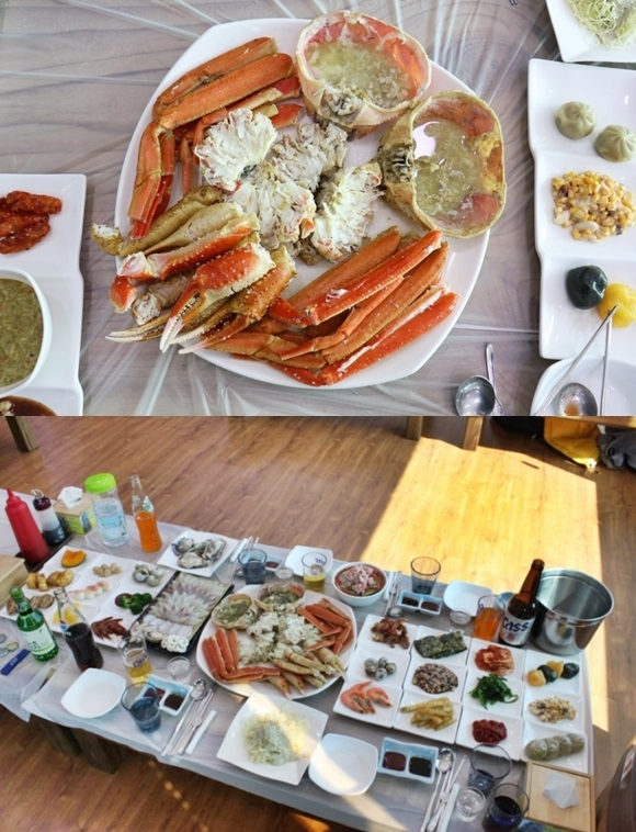 속초 여행 속 별미 대게 맛집 탐방, 동명항 '비치대게직판장'