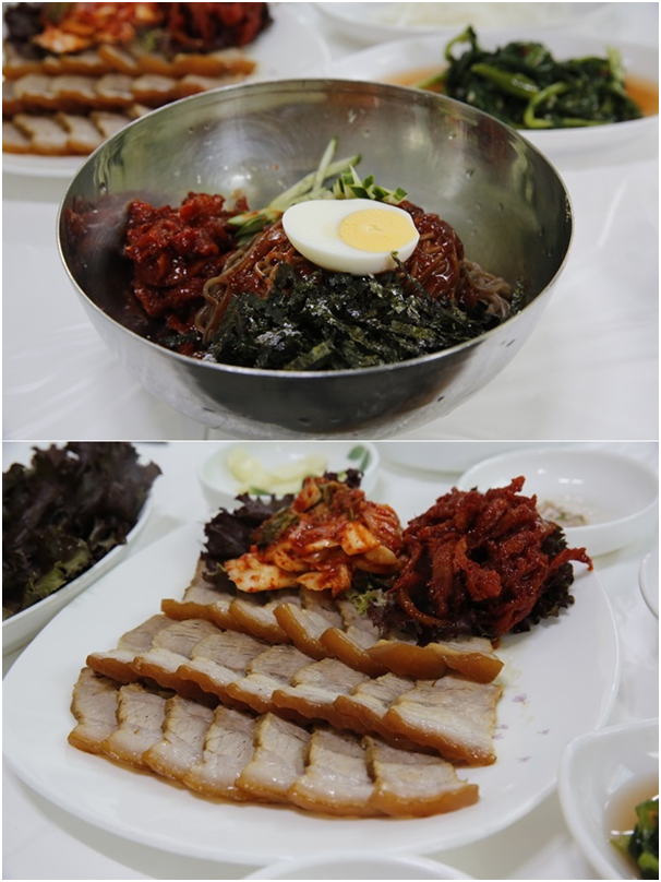 여름철 별미로 제격인 명태회 막국수로 입소문난 속초 맛집 '김삿갓 막국수'