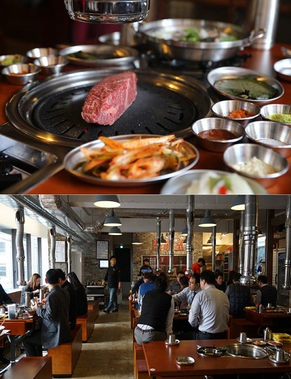 선릉역 맛집 '봉우이층집', 특제 소스 곁들인 '세계 4대 진미' 이베리코 흑돼지 선보여