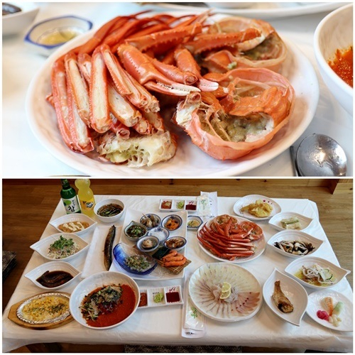 포항죽도시장 맛집 '운하회대게식당', 합리적인 가격으로 대게와 회 요리 선보여