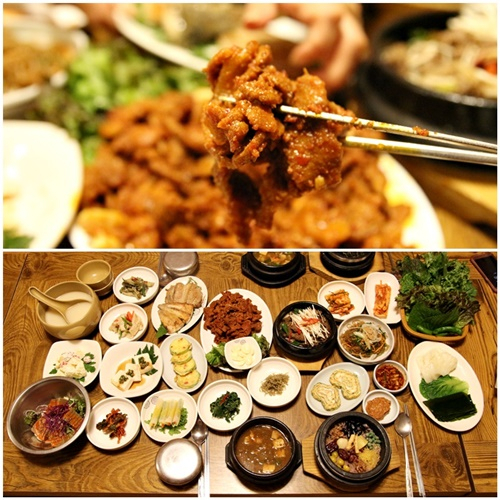 신선한 채소와 함께 즐기는 석쇠불고기, 경주맛집 '유수정 쌈밥'
