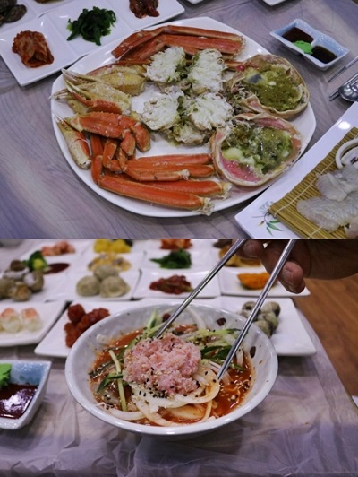 속초 동명항 맛집 '비치대게직판장' 여름 식도락 여행코스로 알려져