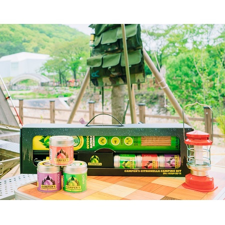 여름철 불청객, 천연모기퇴치제 '캠퍼스 시트로넬라 키트'로 예방