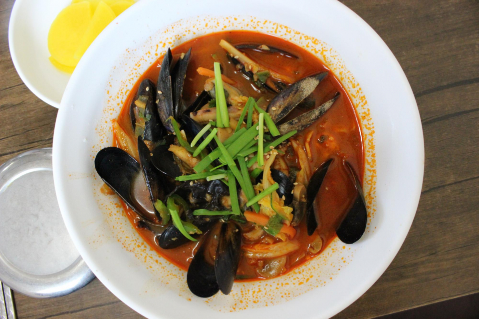 강릉 TV 맛집 경포대 명물, 강릉 김우정 짬뽕순두부