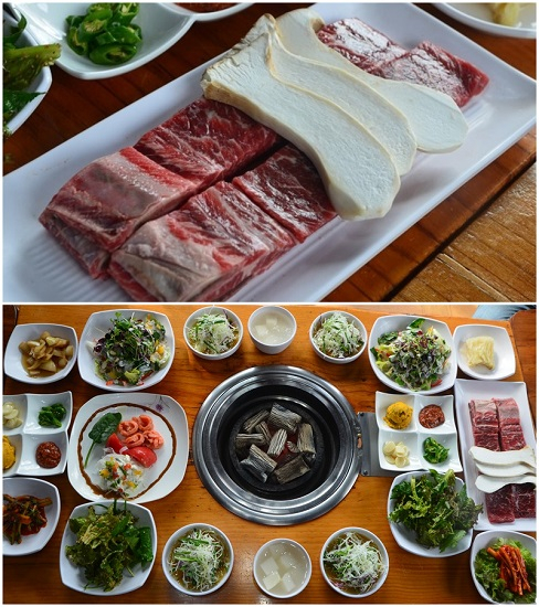 포천여행 후 즐기는 포천이동갈비맛집 '바위섬가든'