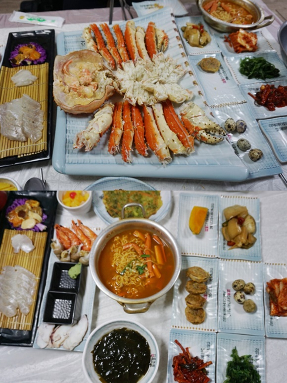 강릉 주문진 맛집 대영유통에서 즐기는 별미 게찜 … 담백함 '일품'