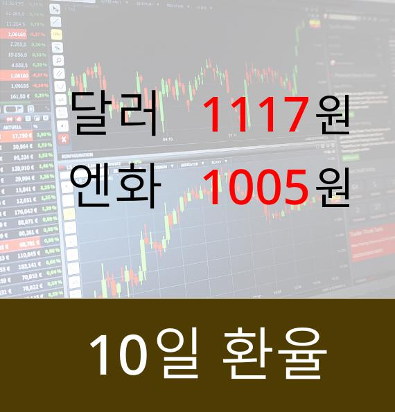 [달러 환율전망] 달러 1117.9원..주간 최고 1128원·최저 1117원, 환율 변동성은?