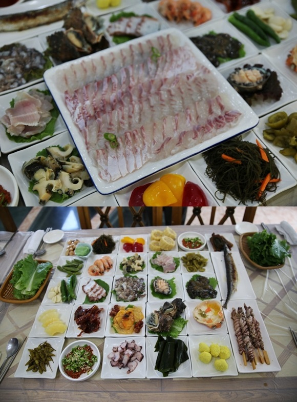 밤바다 낭만과 어우러지는 하모샤브샤브 식도락...여수 맛집 탐방 '돌산용궁횟집'