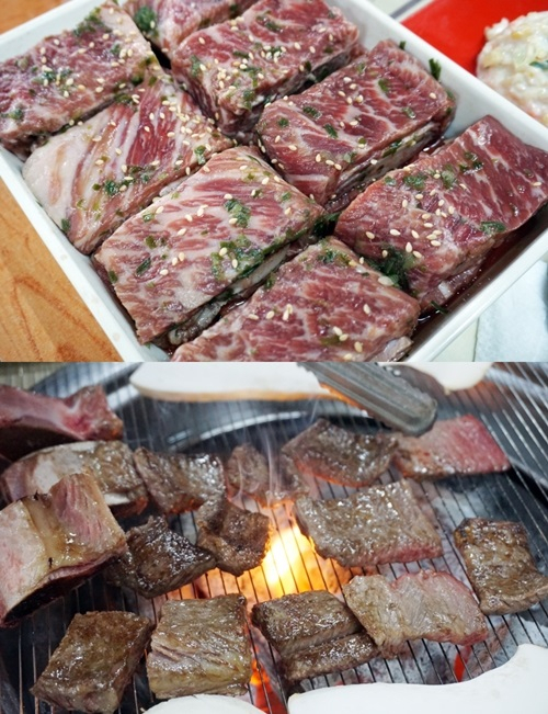 힐링 명소 산정호수에 웰빙 먹거리 수제갈비까지...포천 이동갈비 맛집 '우목정'