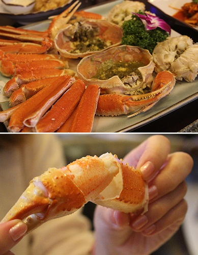 이색 메뉴 특별한 분위기 속 말복 식도락... 동탄 맛집 '대게나라' 코스 요리