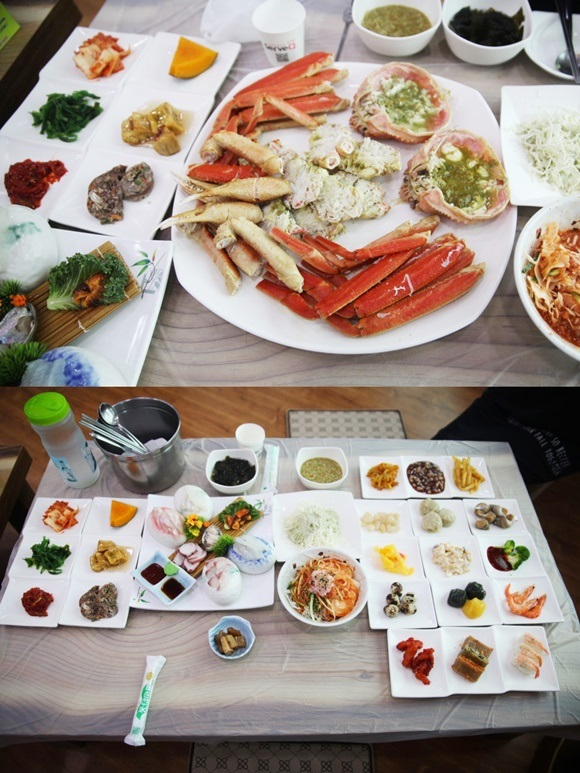 신선한 대게와 무제한 셀프바로 즐기는 식도락 코스, 속초 맛집 '비치대게직판장'