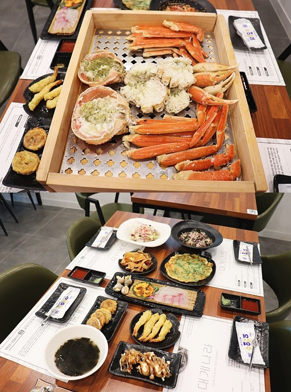 부드럽고 담백한 맛에 '흠뻑'...강릉 주문진 맛집 '신대게나라' 식도락 여행
