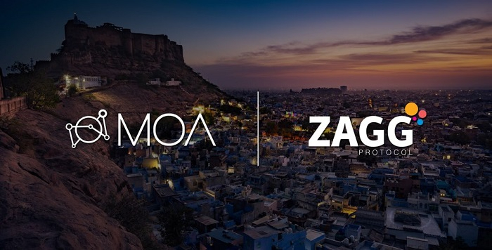 모아플랫폼, ZAGG 프로토콜과 파트너쉽 체결