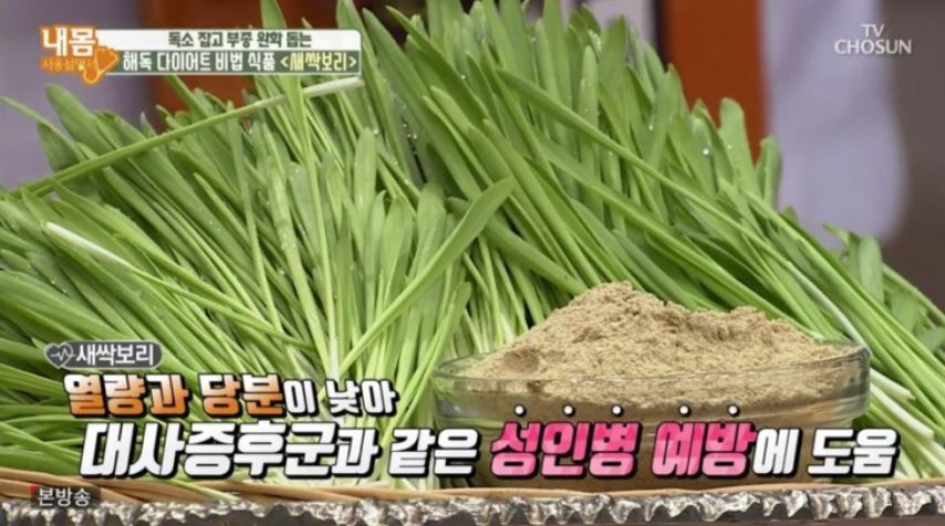 간 기능 개선에 좋은음식 '새싹보리분말' 효능, 해독 다이어트에 도움돼.. 간편하게 먹는법