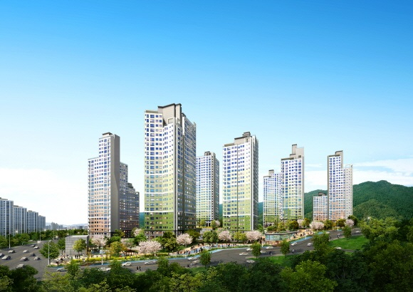 대전 동구 '산내 이안' 아파트 홍보관 개소