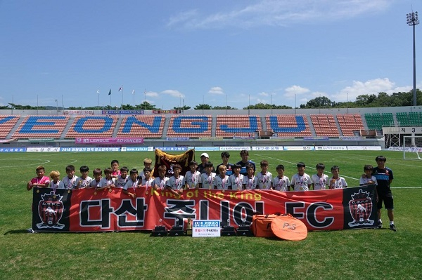 다산주니어FC, '2018 화랑대기 전국 유소년축구대회' 우승