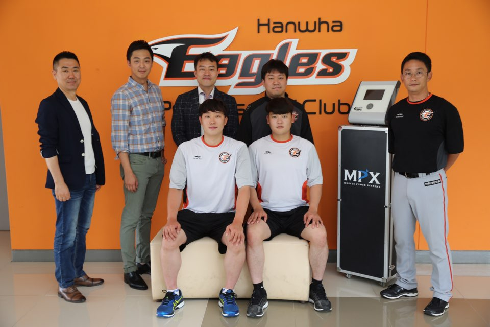 'MPX sports', 한화이글스 선수의 특별한 체력 관리비법으로 알려져