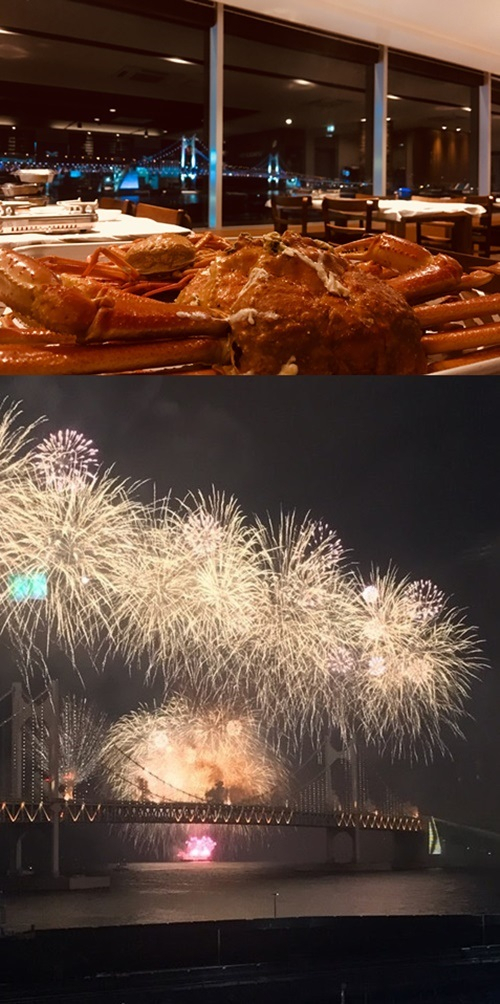 광안리맛집 '홍게데이' 에서 보는 2018 부산불꽃축제 