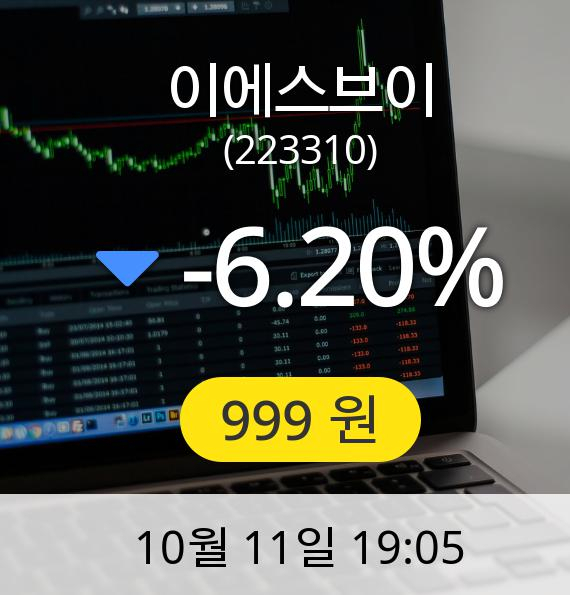 이에스브이장종주가 999원