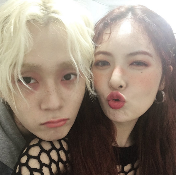 현아♥이던 2년째 연애중…당당히 '공개연애' 선언한 아이돌 커플 4