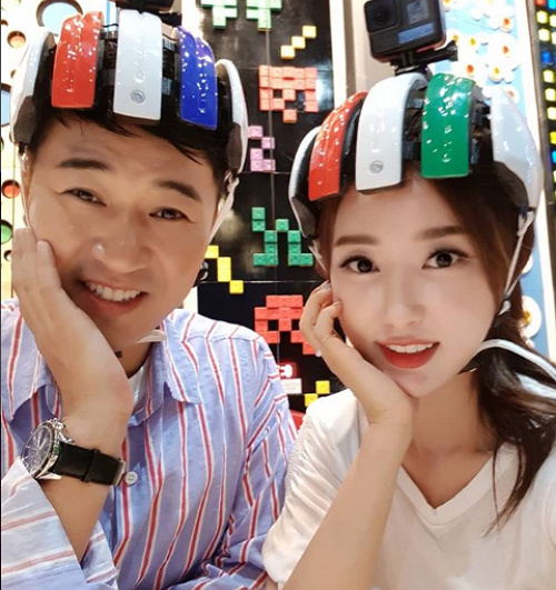 [스타☆톡] '연애의맛' 황미나 기상캐스터, 14살 나이차 김종민과 '럽스타그램' 사진 공개…화제의 데이트장소는 어디?