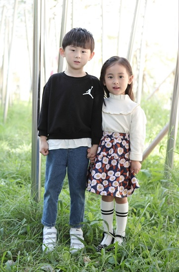 키아나엔터테인먼트 어린이배우 송근오, 강민송 아역화보 촬영