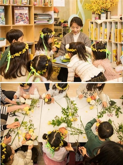 '작은것의 소중함' 블룸헨의 플로리스트가 전하는 플라워레슨으로 힐링